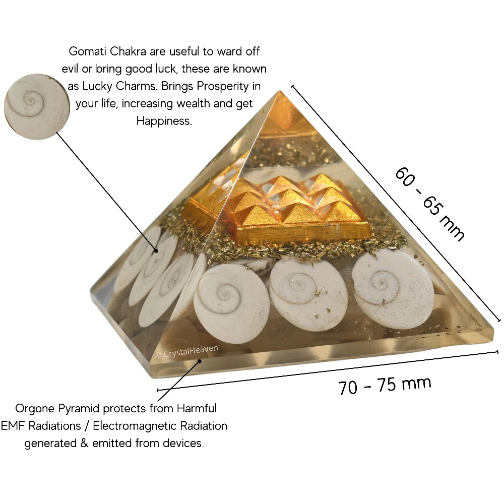 Gomati Chakra Pyramid - 9 Pyramid Plate