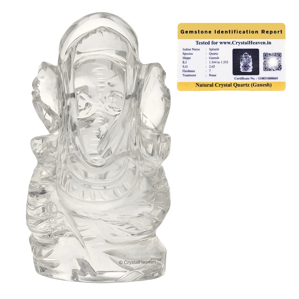 Sphatik Ganesh Premium Grade (30-50 Gram)