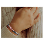 Rhodonite Bracelet (Faceted-Adjustable)