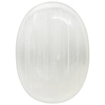 Selenite Palm Stone