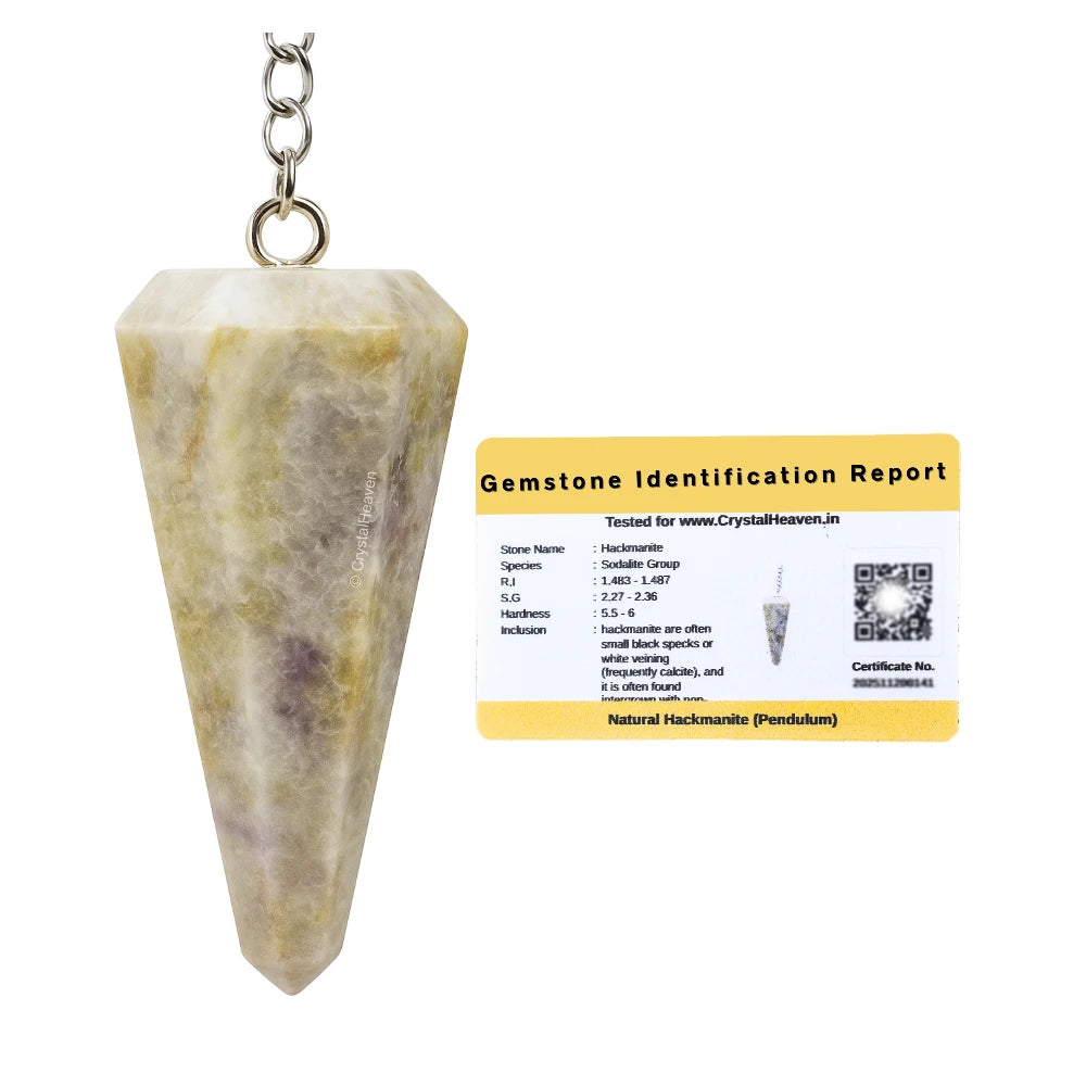 Hackmanite Pendulum