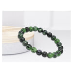 Ruby Zoisite Bracelet (Elastic)