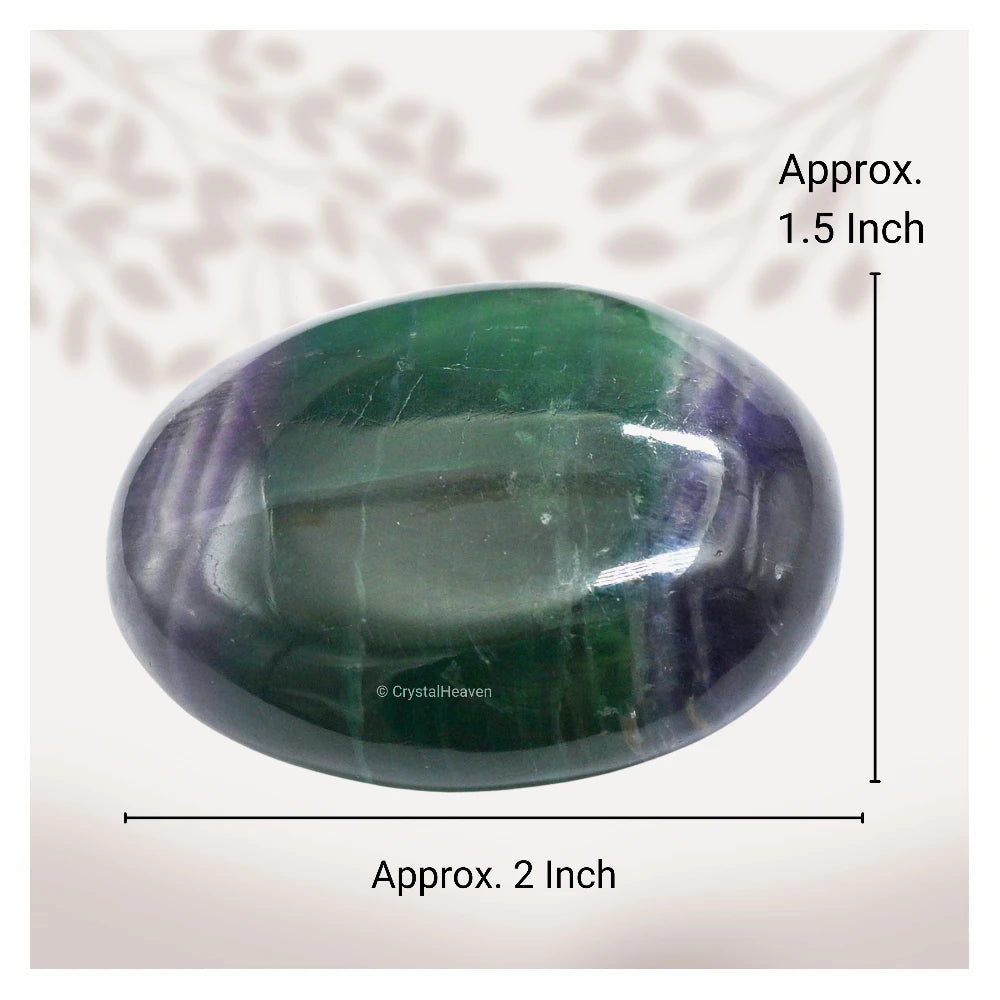 Fluorite Palm Stone