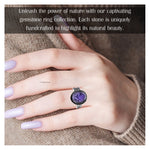 Amethyst Ring (Silver/Oval)