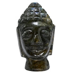 Labradorite Buddha Head