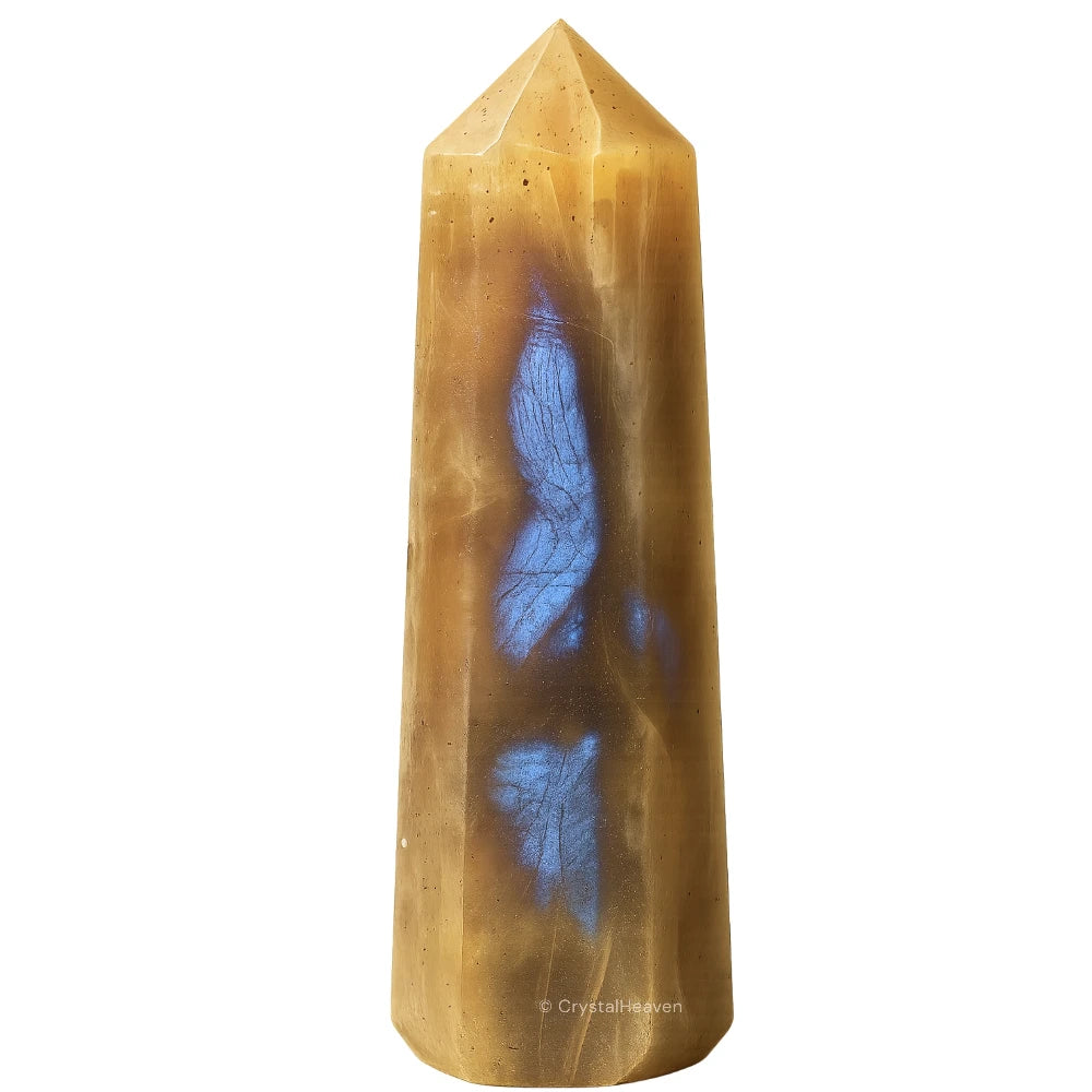 Sun Moonstone Crystal Tower (2" to 3" inch) #2-3-inch