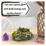 Raw Epidote Crystal Mineral Specimen (Medium)