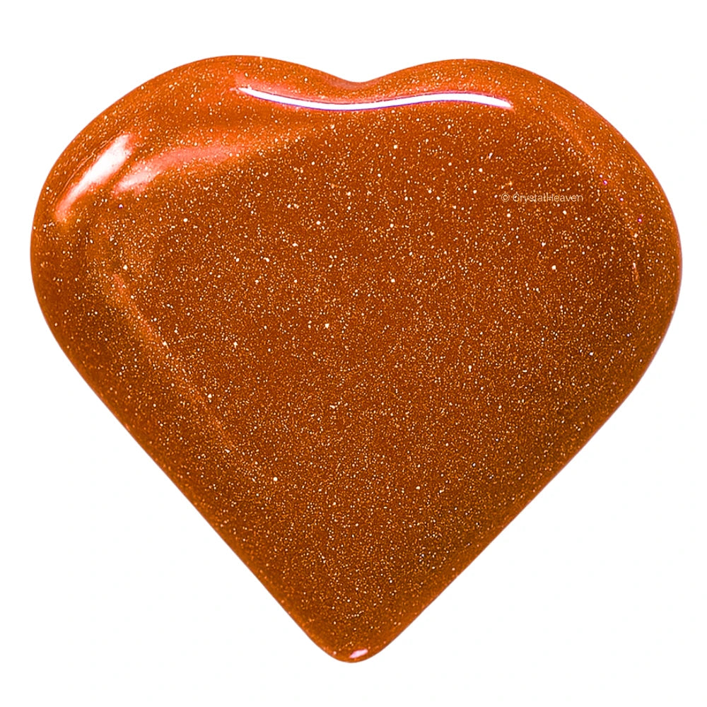 Red Goldstone Mini Heart (Pack of 2)