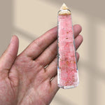 Rose Quartz Crystal Orgone Tower (4.5 Inch)