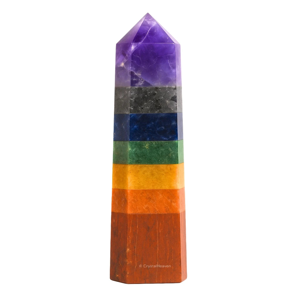 7 Chakra Crystal Tower