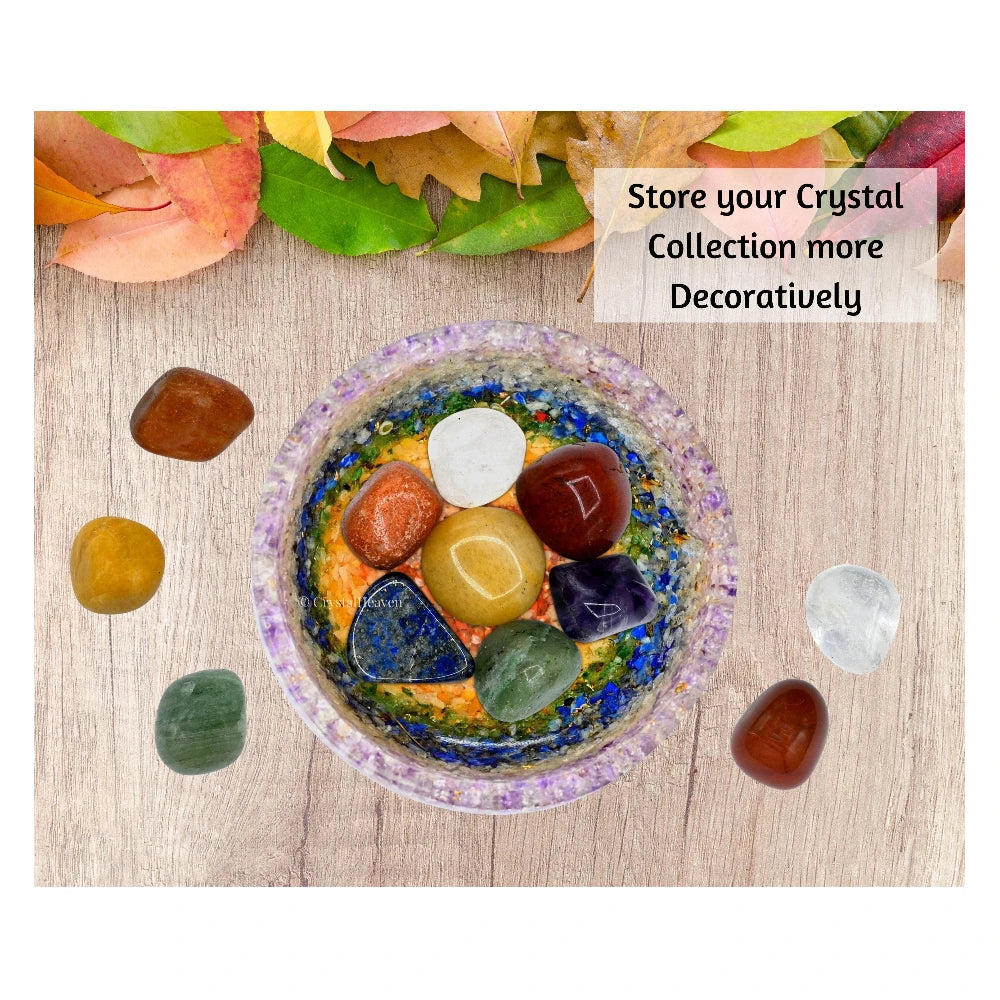 7 Chakra Orgone Bowl (2 Inch)
