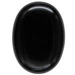 Black Obsidian Palm Stone