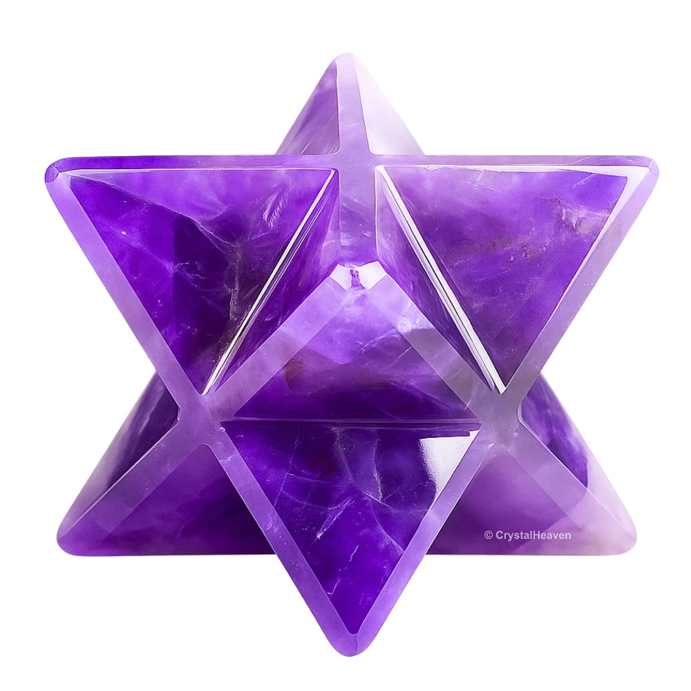 Amethyst Crystal Merkaba (20-25 mm)
