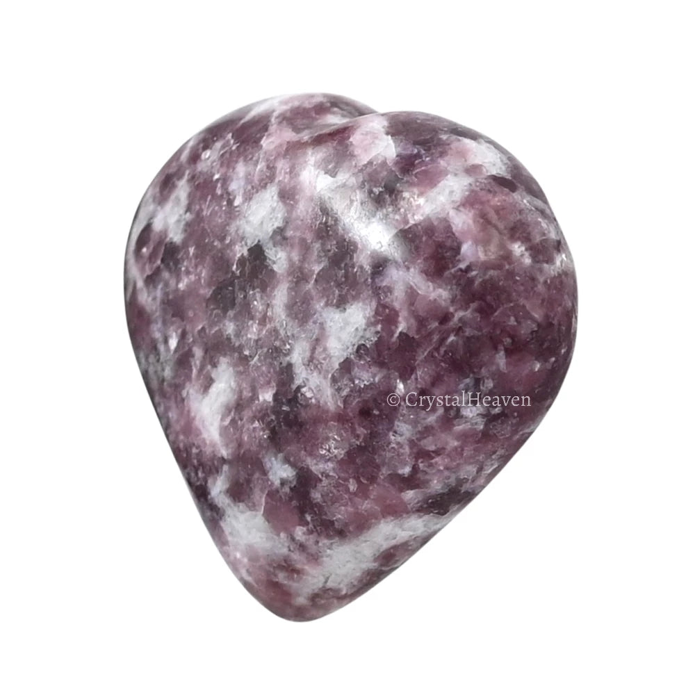 Lepidolite  Heart