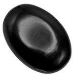 Natural Black Tourmaline Palm Stone