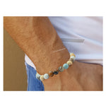 Mexican Amazonite Bracelet (Faceted-Adjustable)