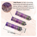 Multi Fluorite Pencil Points (Set of 10)