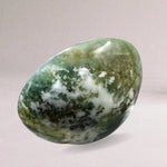Moss Agate Crystal Bowl - 2 Inch
