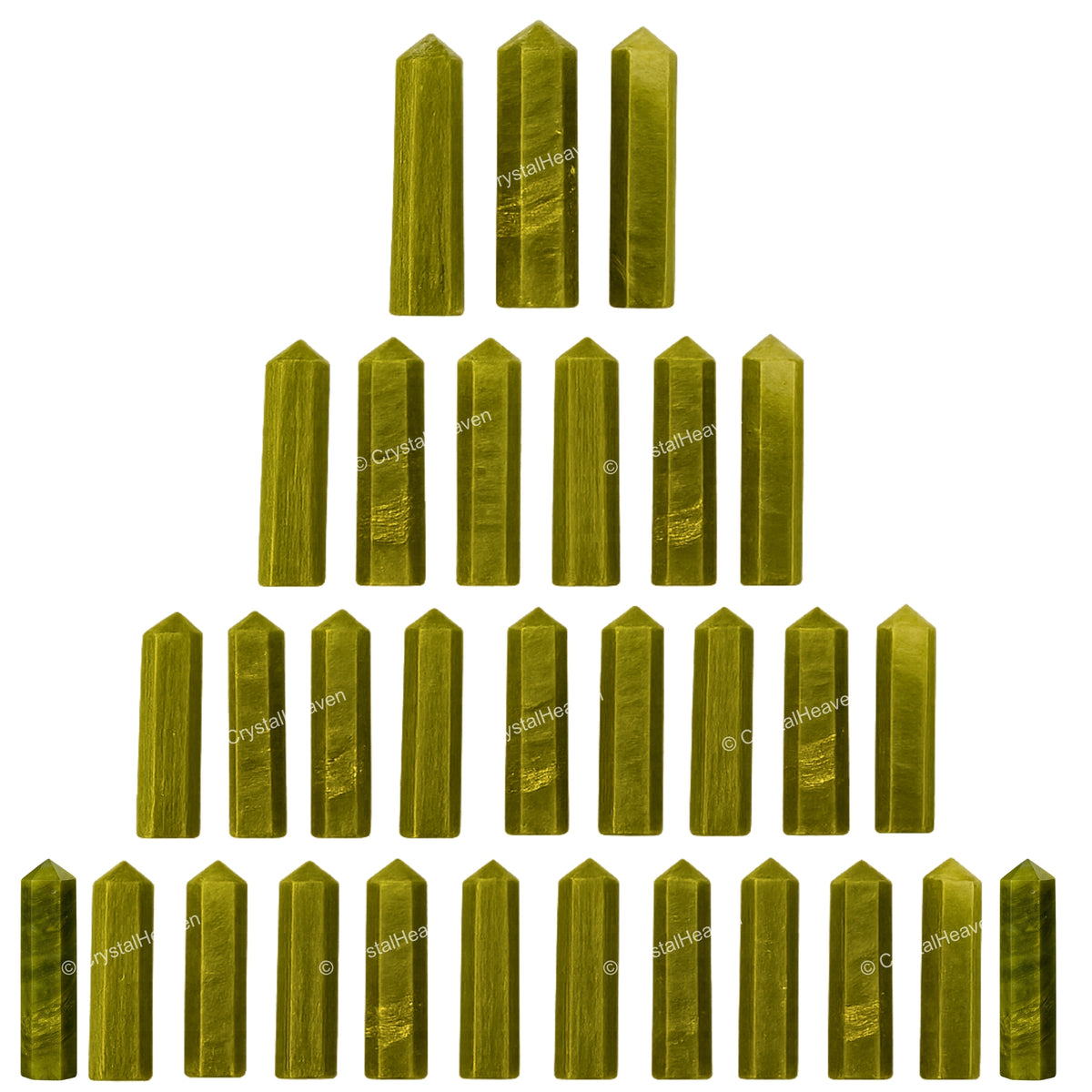 Vesuvianite Pencil Points (Set of 50)