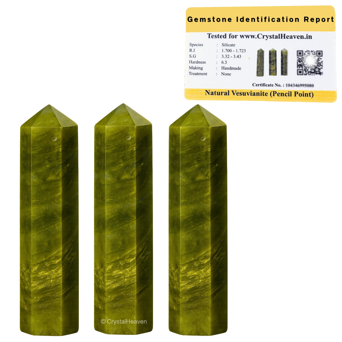 Vesuvianite Pencil Points (Set of 50)