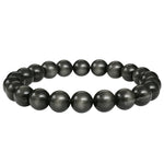 Silver Sheen Obsidian Bracelet (Elastic)