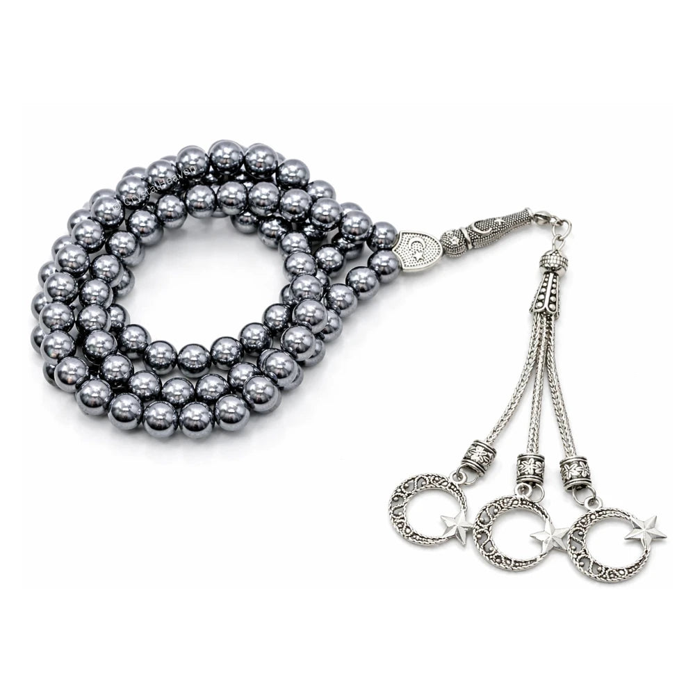 Terahertz Crystal Tasbih (Silver)
