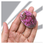 Cobalt Calcite Palm Stone