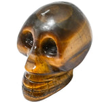 Tiger Eye Skull