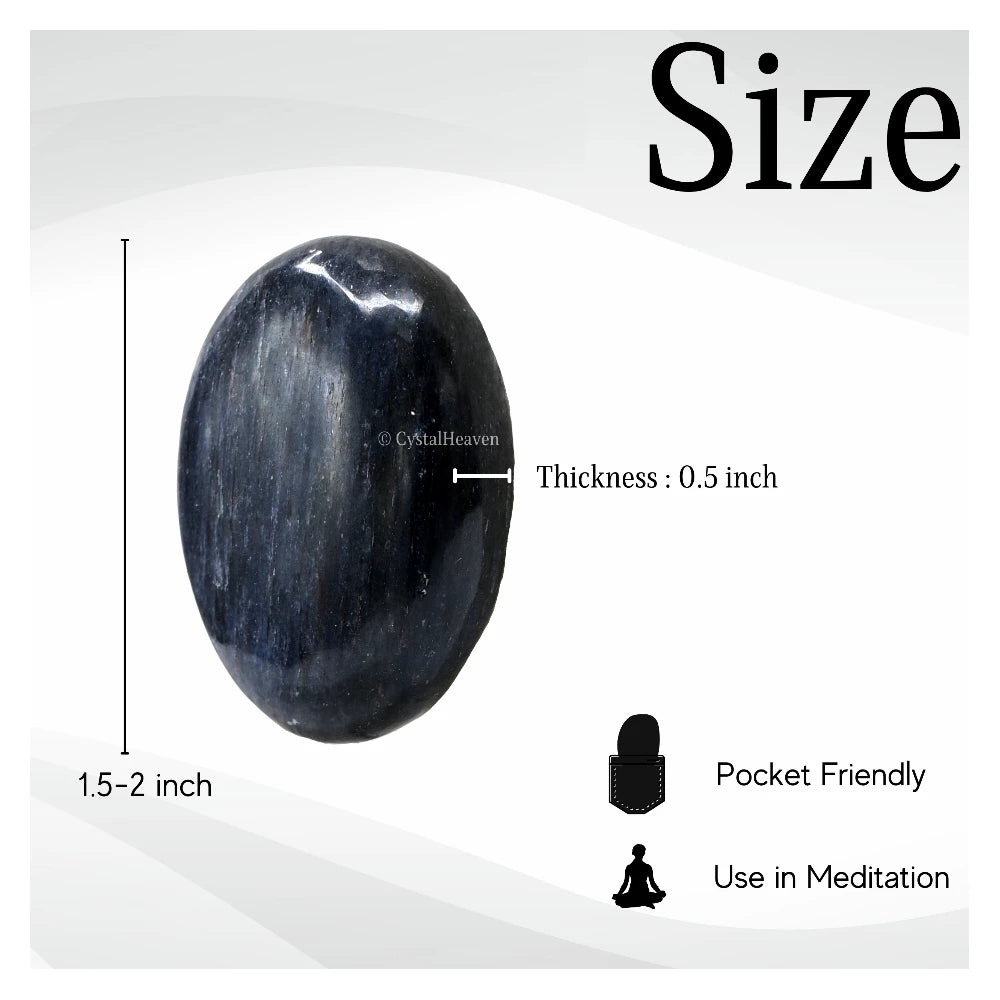 Blue Aventurine Palm Stone