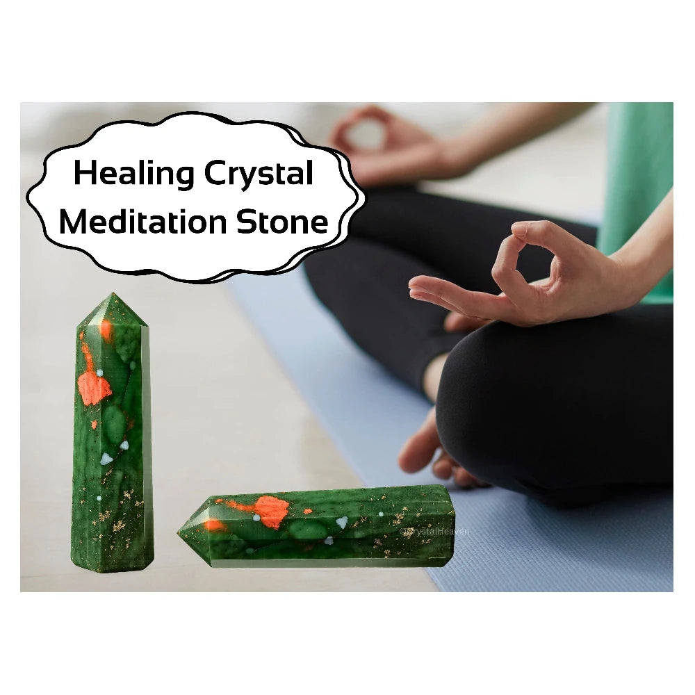 African Bloodstone Crystal Tower (2" to 3" inch) 