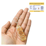 Citrine Crystal Orgone Pendant - Rectangle