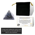 Iolite Pyramid (1.5 Inch)