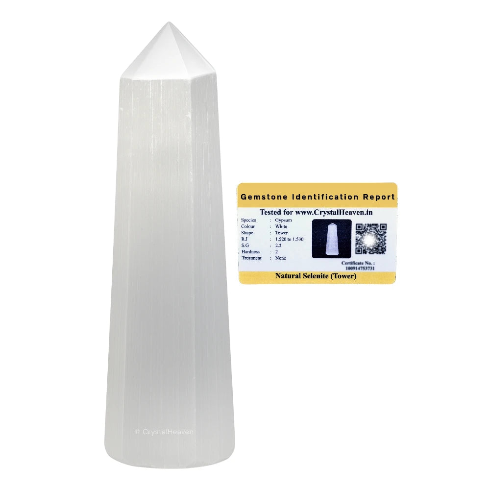 Selenite Tower (3" to 4" inch)