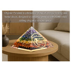 7 Chakra Orgone Pyramid (Horus Eye)