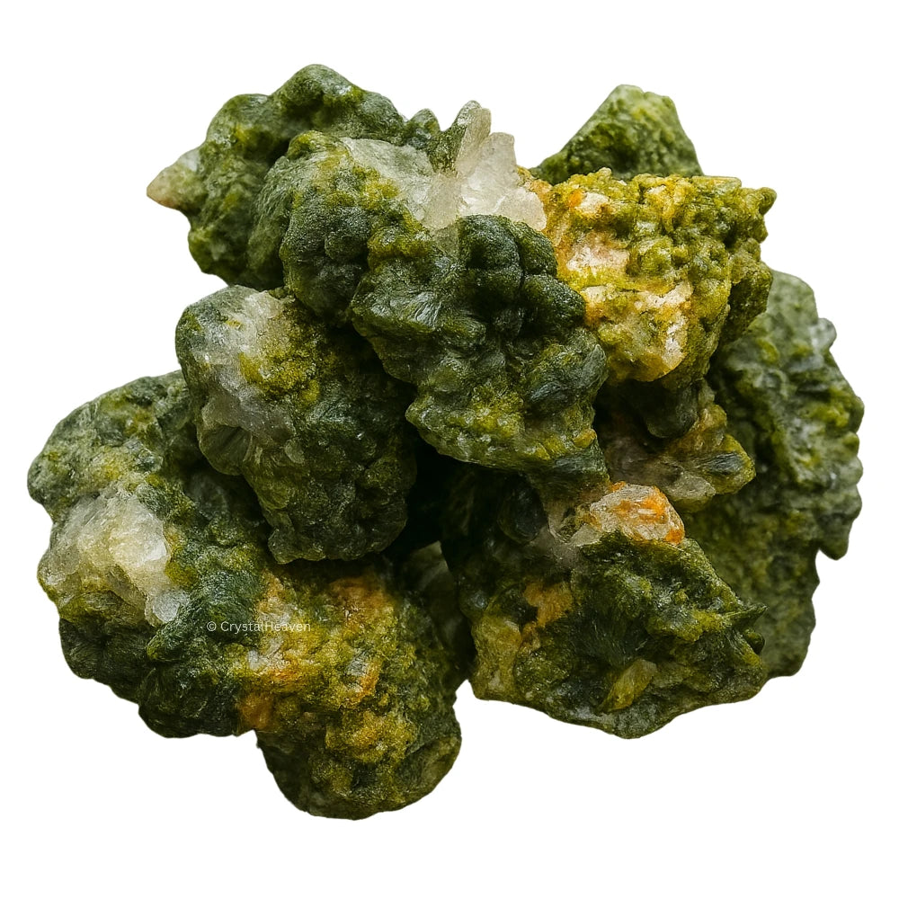 Raw Epidote Crystal Mineral Specimen (Medium)
