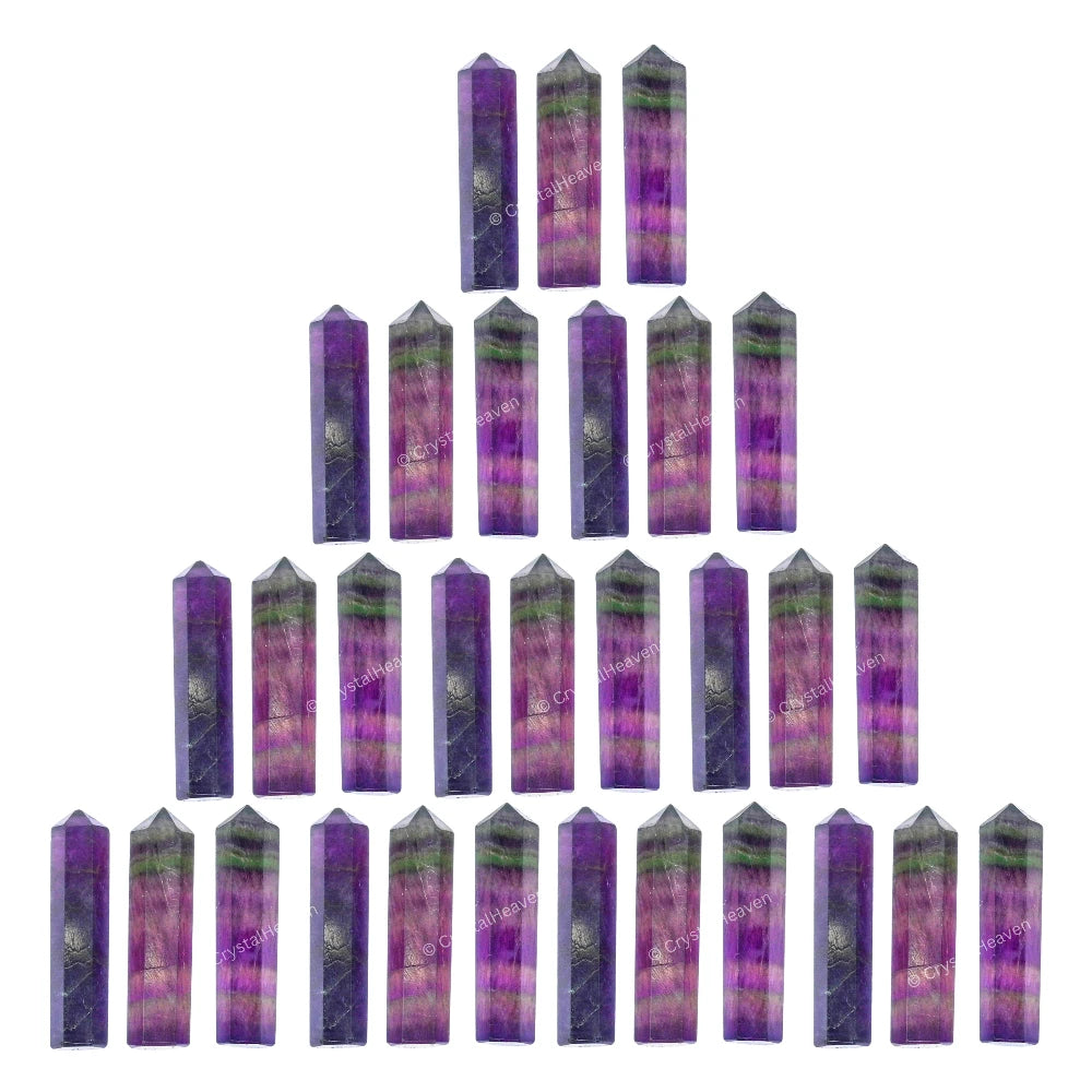Multi Fluorite Pencil Points (Set of 3)