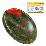 African Bloodstone Worry Stone