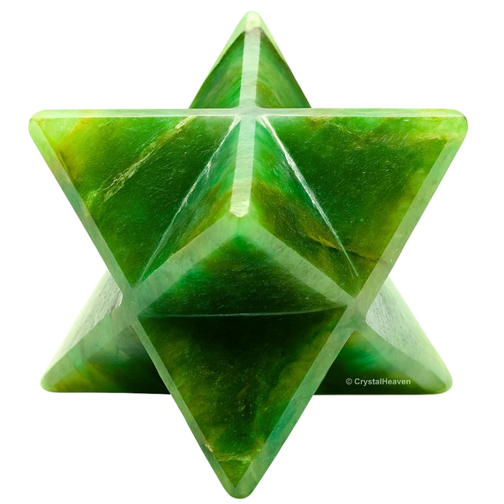 Dark Green Aventurine Crystal Merkaba (15-20 mm)