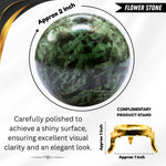 Flower stone Sphere (2 Inch)