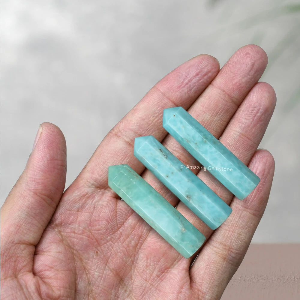 Caribbean Calcite Pencil Points (Set of 10)