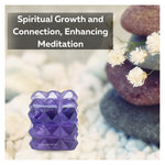 Amethyst 54 Pyramid Power Cube