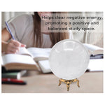 Large Clear Quartz Sphere (3 Inch)