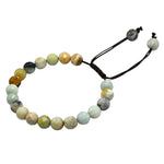Mexican Amazonite Bracelet (Faceted-Adjustable)