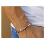 Rhodonite Bracelet (Faceted-Adjustable)