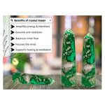 Variscite Crystal Tower (3" to 4" inch)
