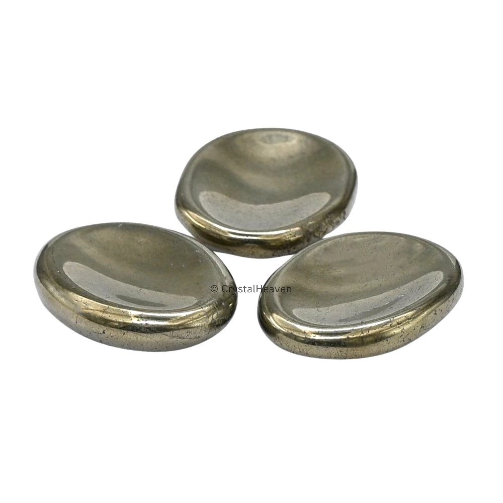 Pyrite Worry Stone
