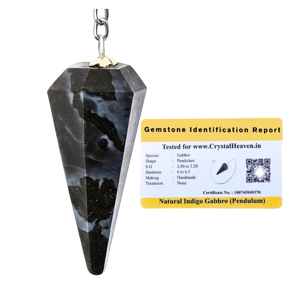 Indigo Gabbro Pendulum
