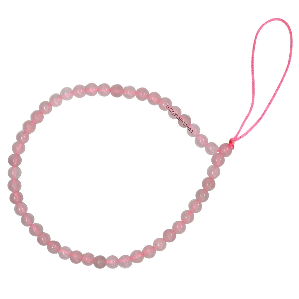 Rose Quartz Phone Charm