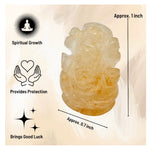 Yellow Aventurine Crystal Ganesh Ganpati