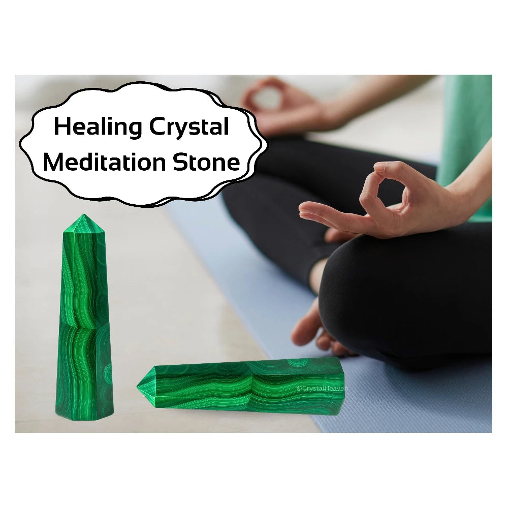 Malachite Crystal Tower (2" to 3" inch) 